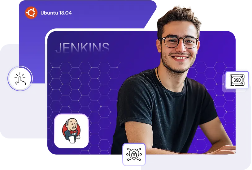 Automate, Build & Deploy Faster
                            with Powerful Jenkins VPS