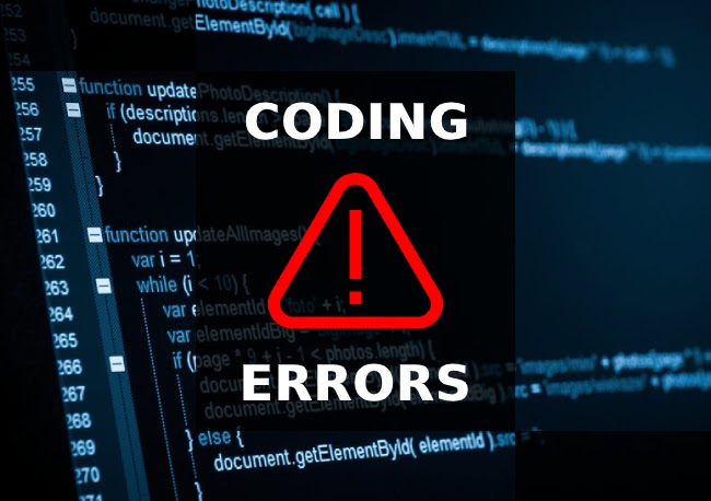 coding error blog