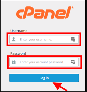 Go to Cpanel.