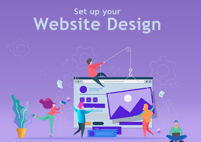 Set up your website-design
