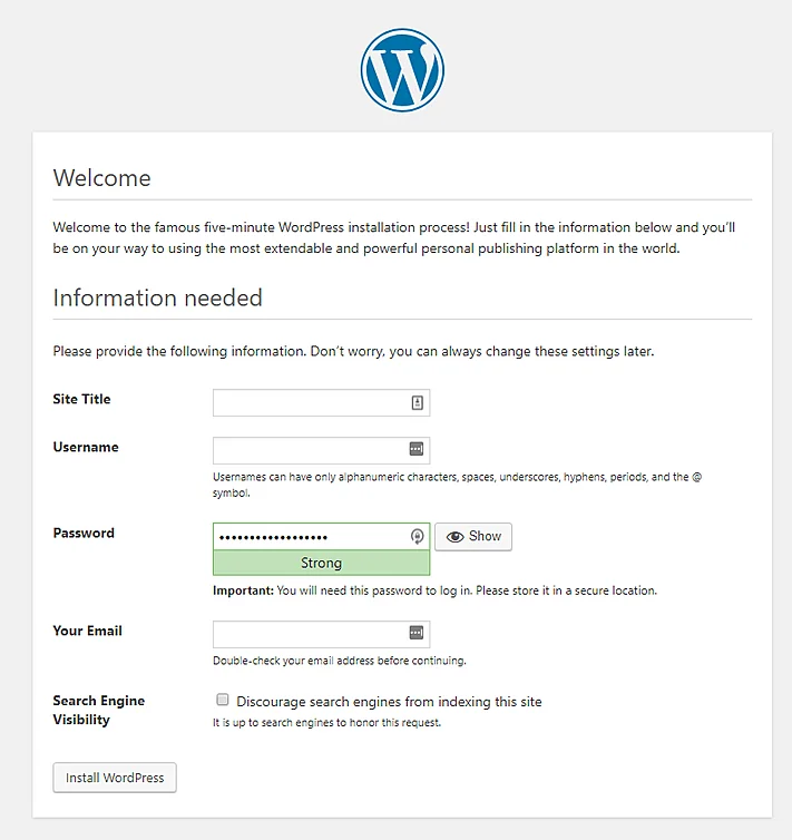 welcome-to-wordpress-installation