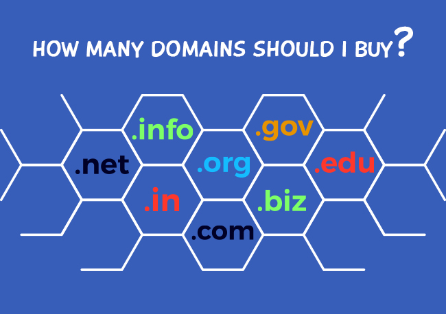 How many domains should I buy