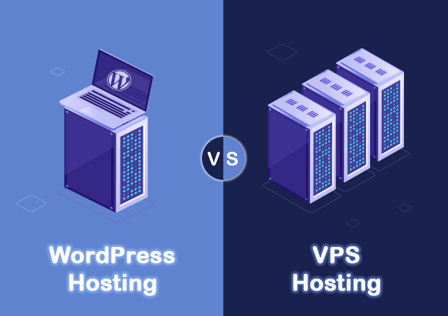 Difference between VPS and WordPress Hosting