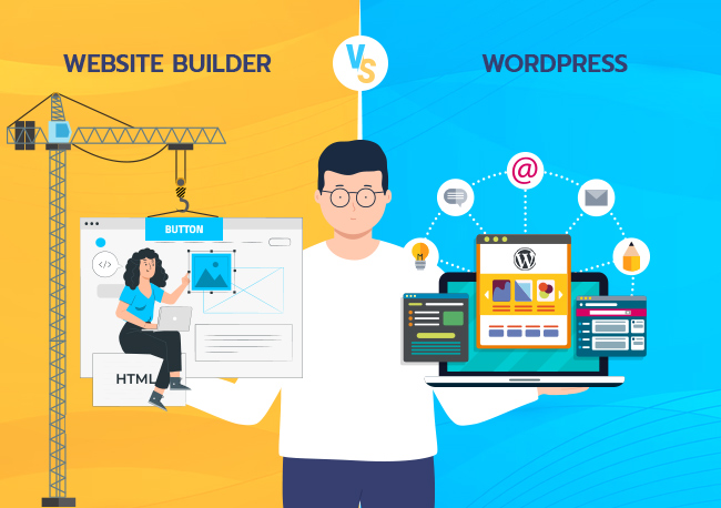 Website Builder vs WordPress - Know the Difference