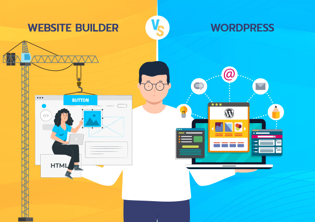 Website Builder vs WordPress