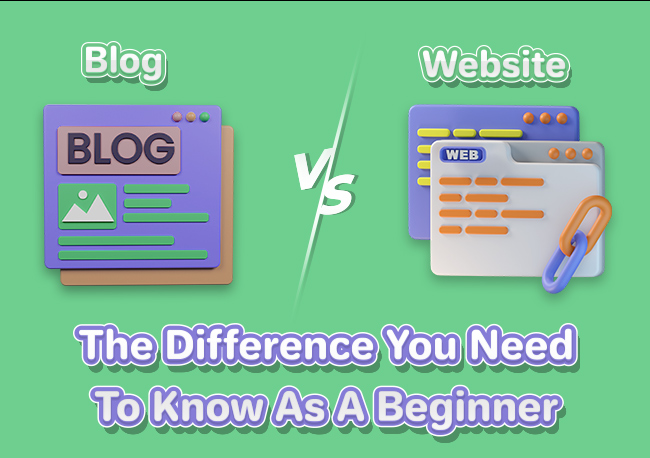 Blog VS Website: The Difference You Need To Know As A Beginner