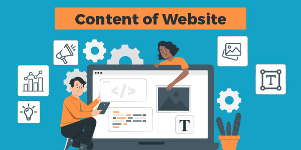 Content of Website