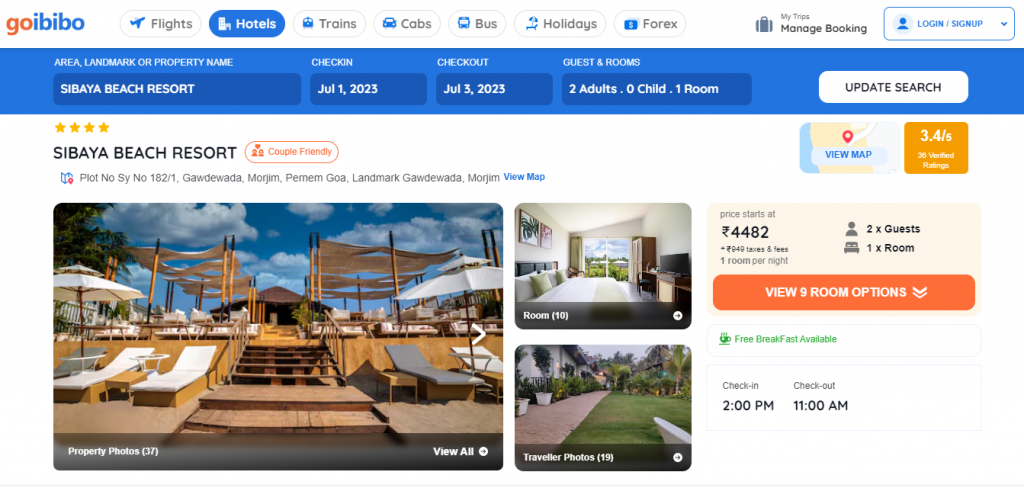 How Visuals Should be on Travel Website