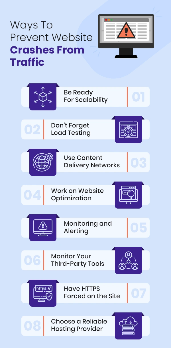 Ways To Prevent Website Crashes From Traffic