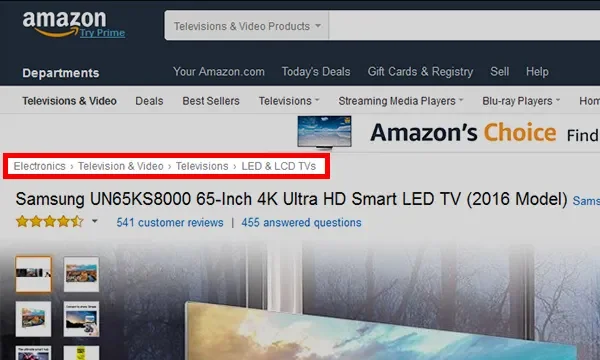 Real-World Examples of Breadcrumb Navigation