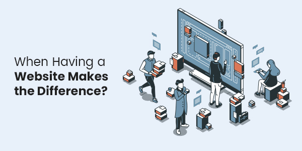 when to use web site