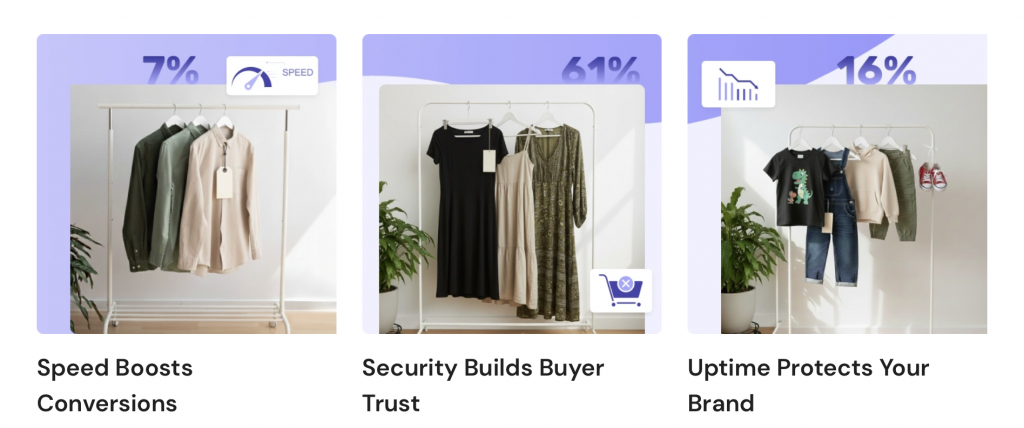 Key eCommerce hosting features