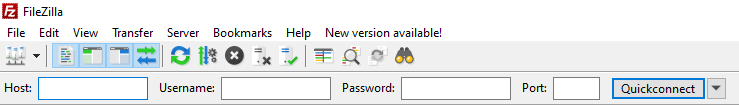 Accessing FTP client