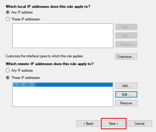 Now click ‘Next’ to proceed
