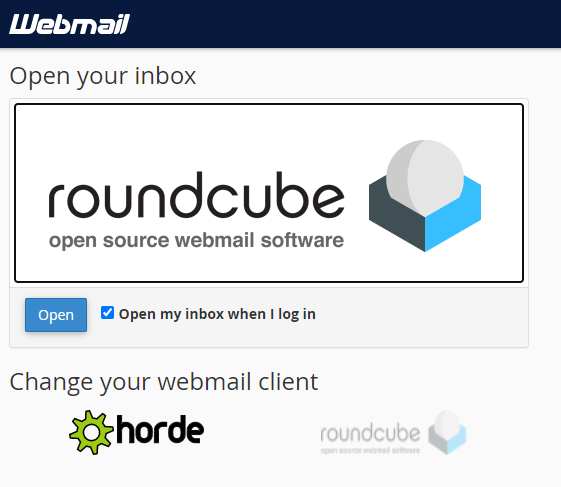 The Webmail