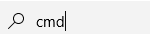 Command Prompt into the search bar