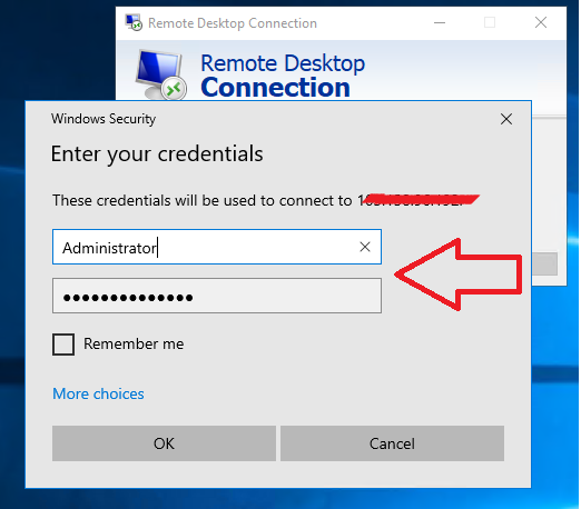Enter Your Given Credentials