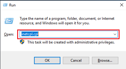 Command Inetcpl