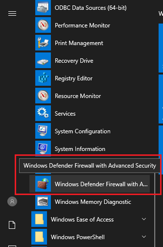 Windows Firewall