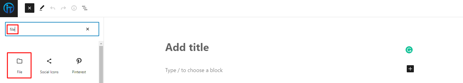 add file