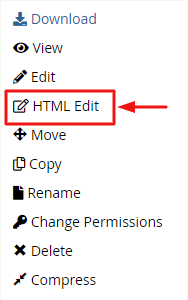 select HTML Editor