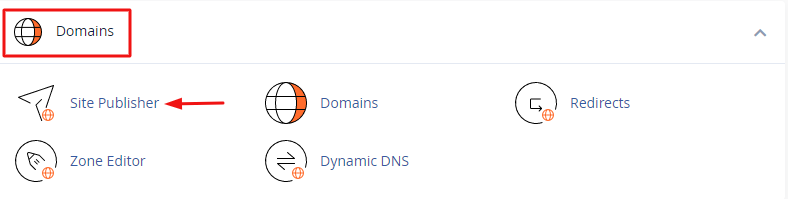 Select Site Publisher