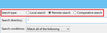 choose your search type