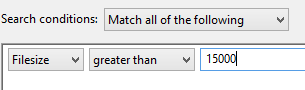 Mention the size of your file