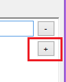 click on the + button