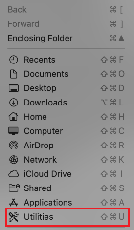 Search for Utilities