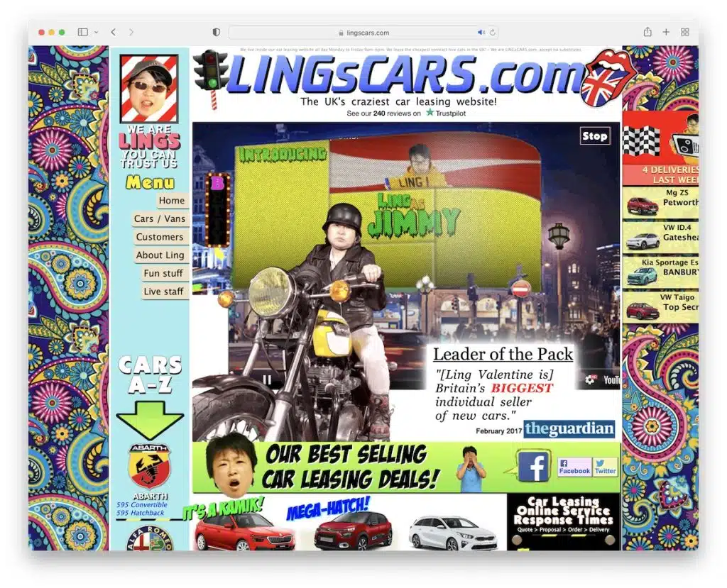 Look Through the Website Design