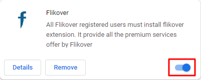 Disable toggle