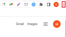 Select three Dots on right side