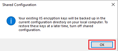 Click on ok button