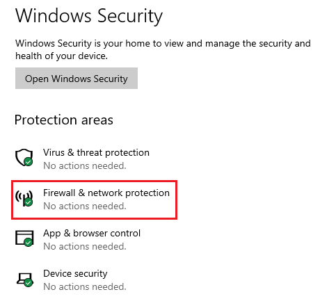 Firewall & Network Protection