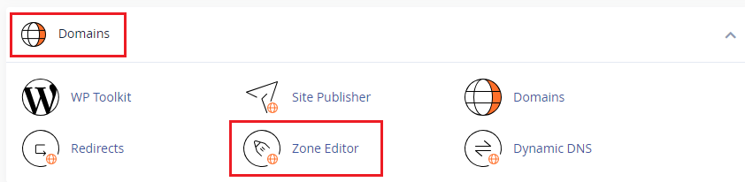 zone editor