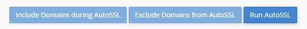 Run AutoSSL option on the top