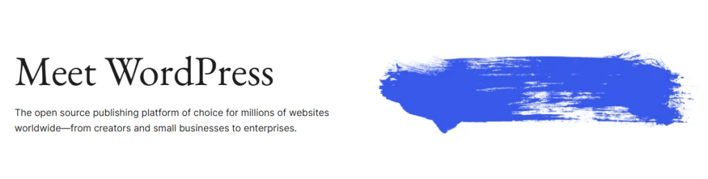 Meet WordPress