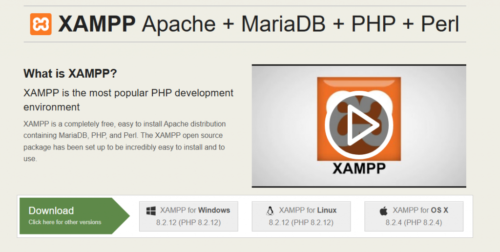 XAMPP overview