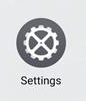 open the settings app