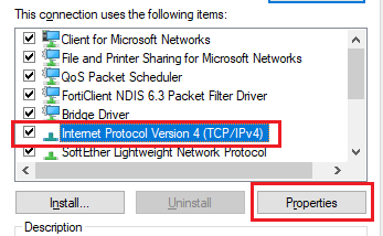 Internet Protocol Version 4 (TCPIPv4)