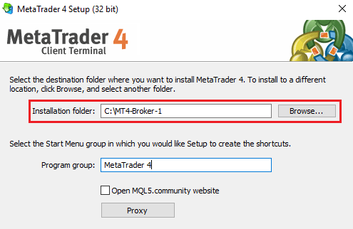 modify-the-destination-folder