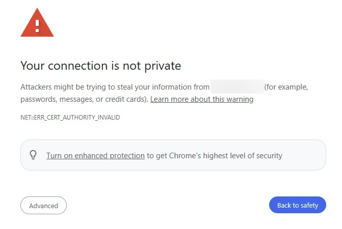 security-warning