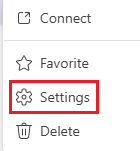 settings