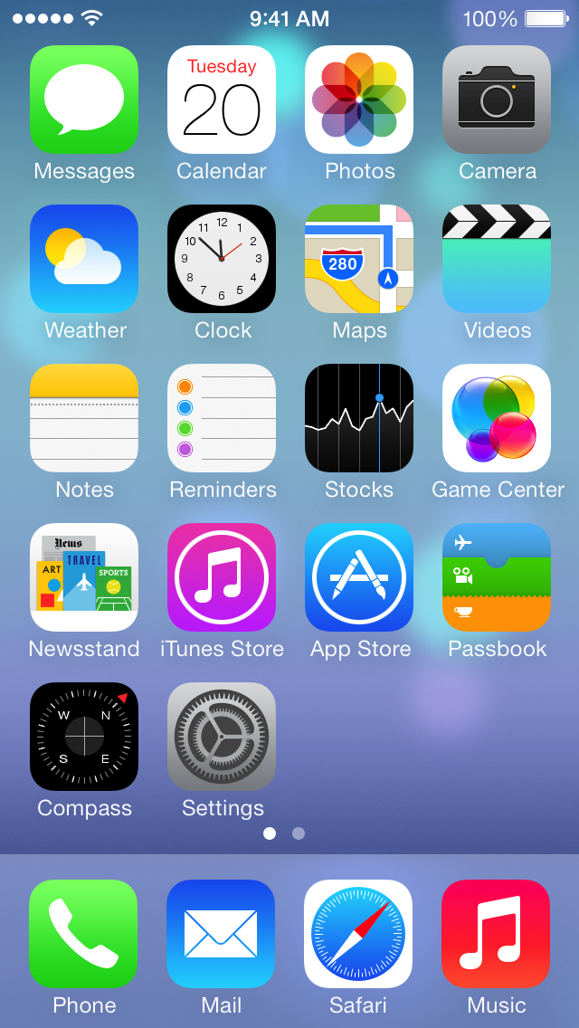 Home Screen Settings